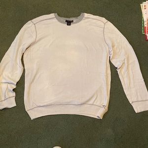 Size XL Calvin Klein sweater beige/grey